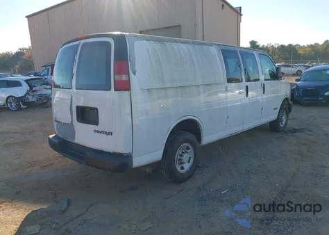 2006 Chevrolet Express Work Van from USA, damaged, VIN 1GCGG29V961154777